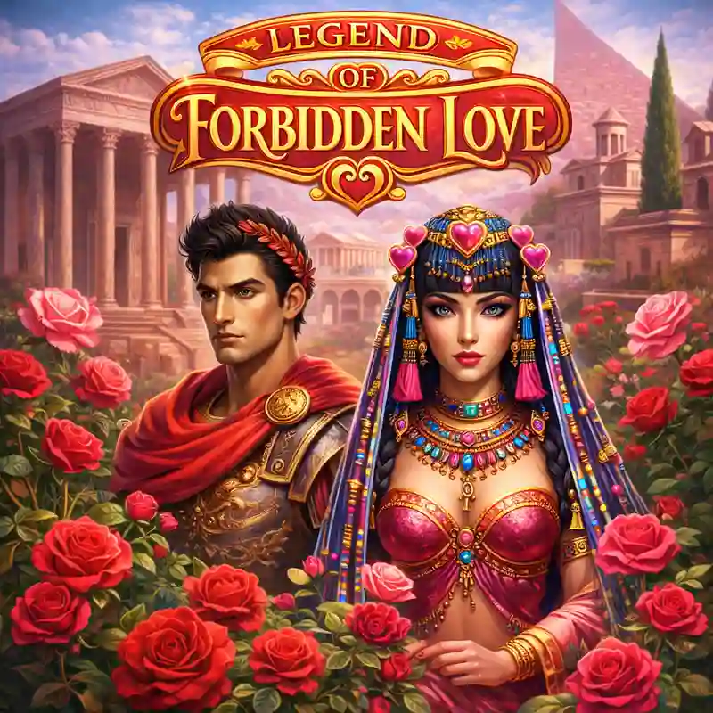 Legends of Forbidden Love Megaways slot game interface